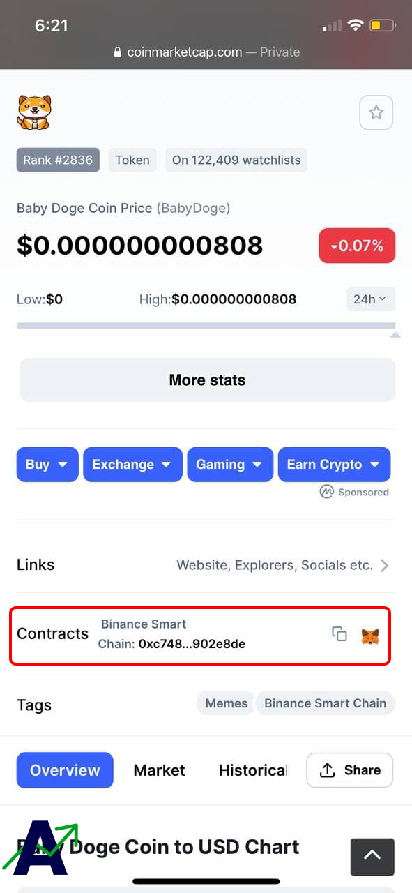 how to buy babydoge - coin market cap