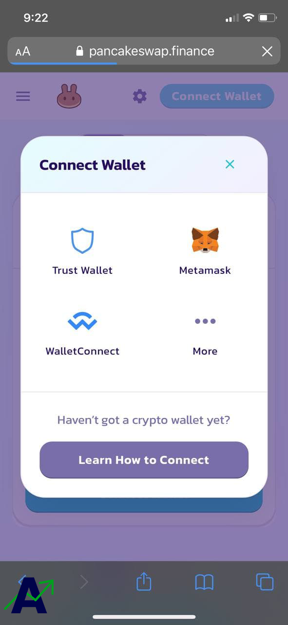 how to buy cyt token - wallet connect